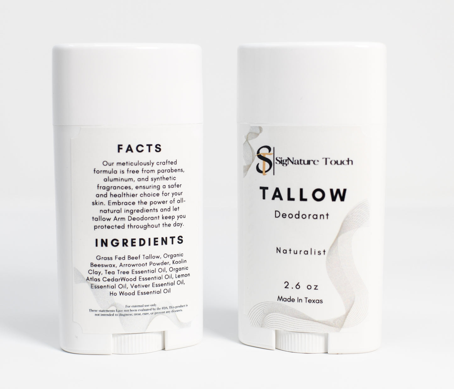 Naturalist - Tallow Deodorant