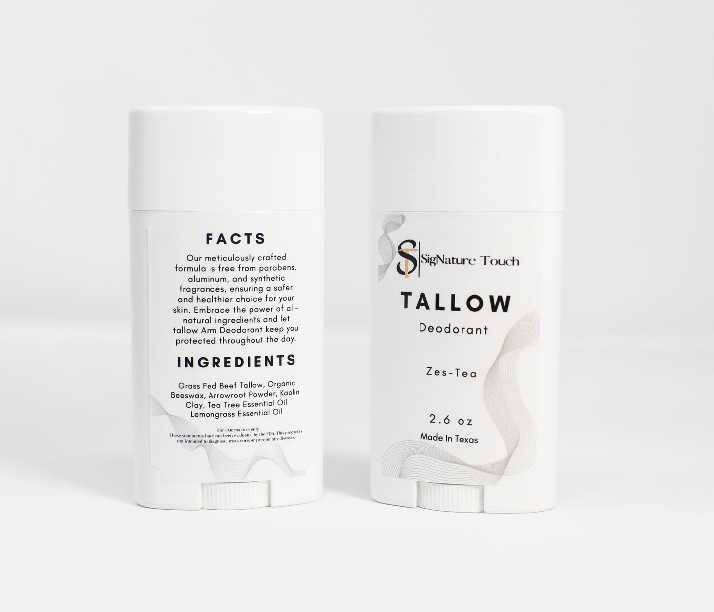 Zes-Tea - Tallow Deodorant